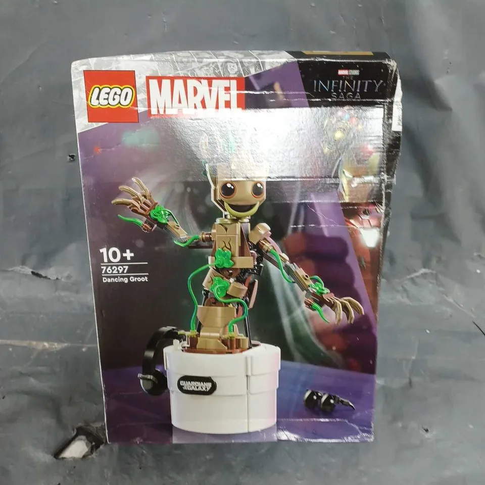 BOXED EGO MARVEL DANCING GROOT BUILDABLE TOY SET 76297