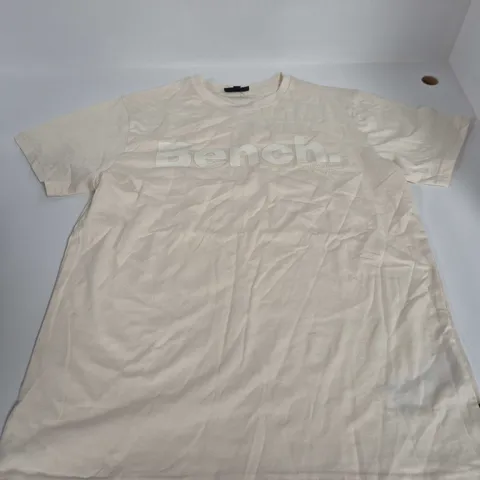 BENCH CREAM T-SHIRTS SIZE L