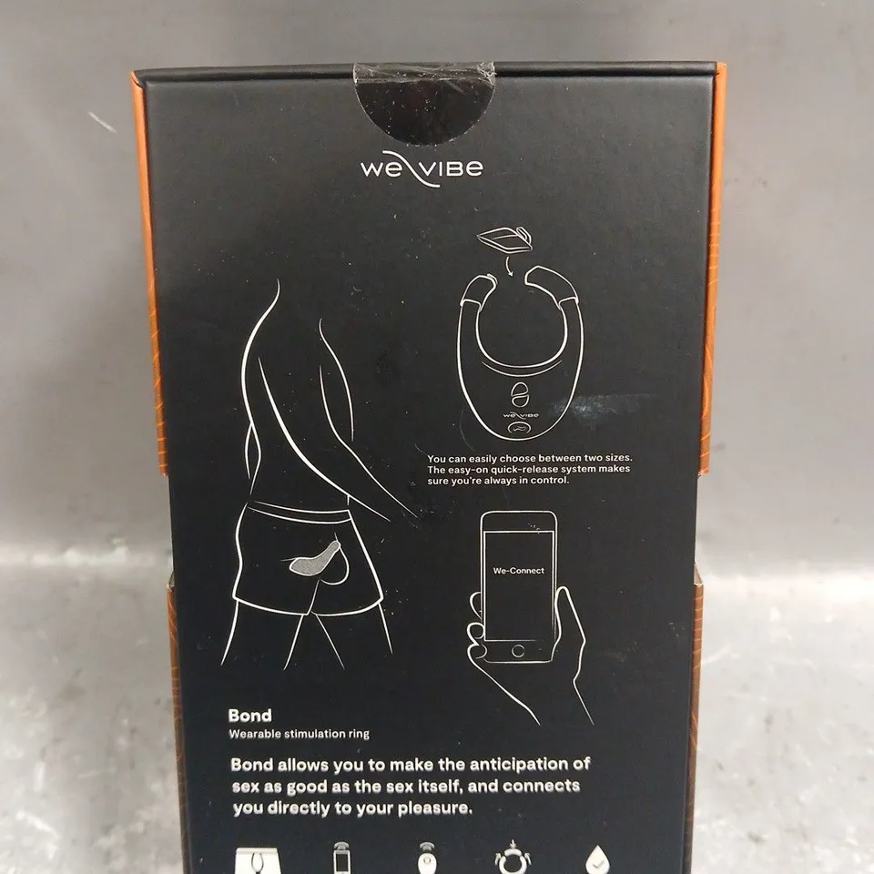 SEALED WEVIBE BOND UNDERCOVER TEASE PLEASURE AID
