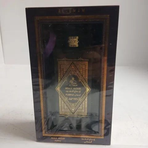 BOXED AND SEALED AL-EMAM IBDAA ALOUD PURPLE EAU DE PARFUM 100ML