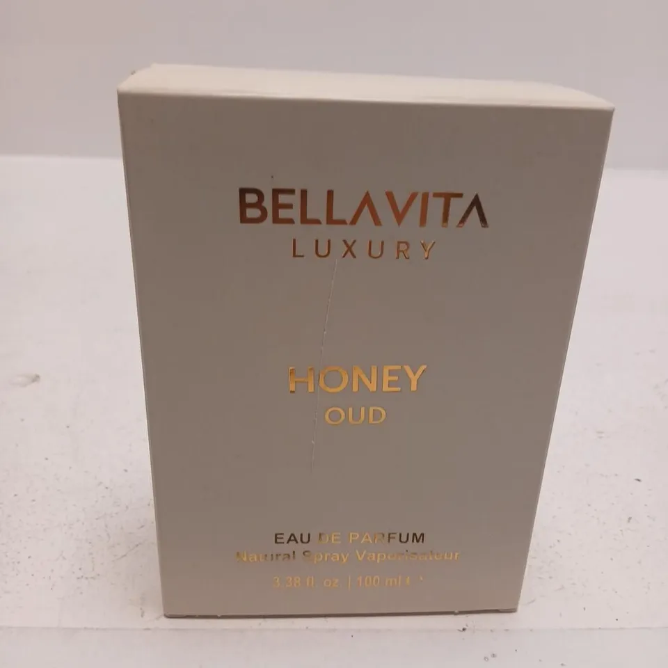 BOXED BELLAVITA LUXURY HONEY OUD EAU DE PARFUM 100ML