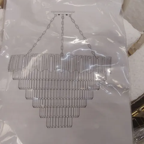 BOXED CRYSTAL CHANDELIER 