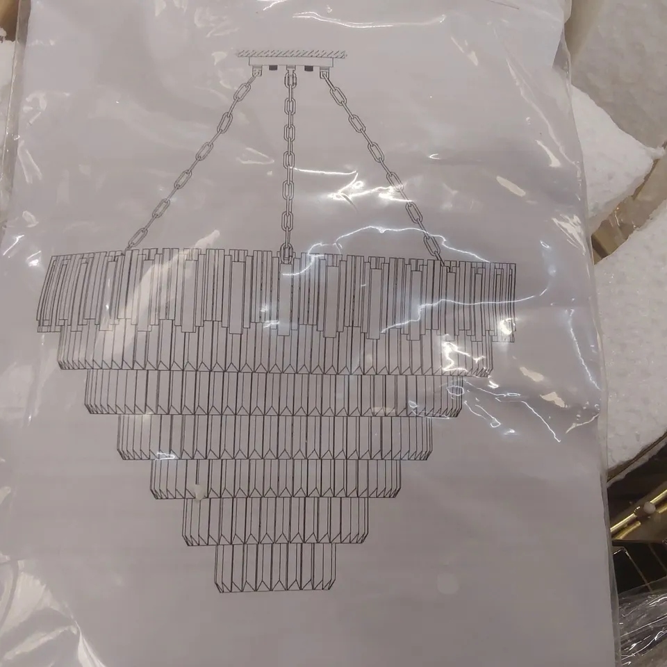 BOXED CRYSTAL CHANDELIER 