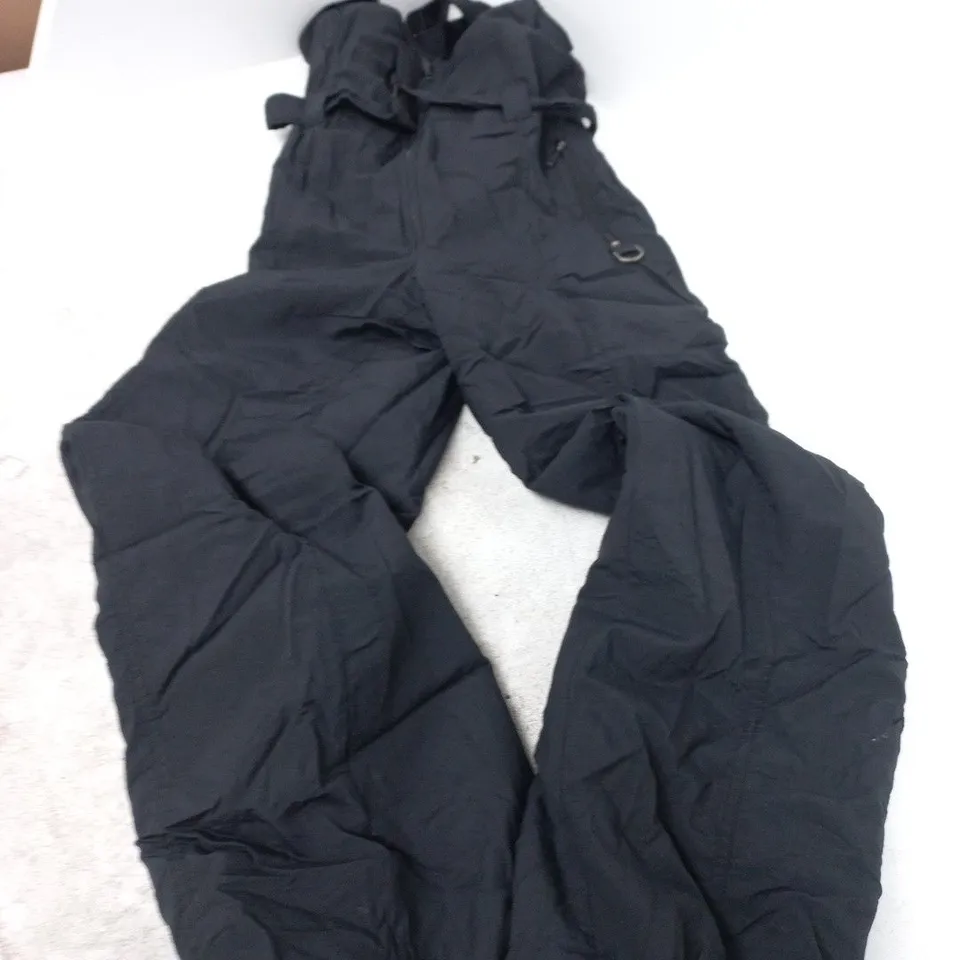RODIO BLACK PADDED TROUSERS - MADE IN KOREA, SIZE 176