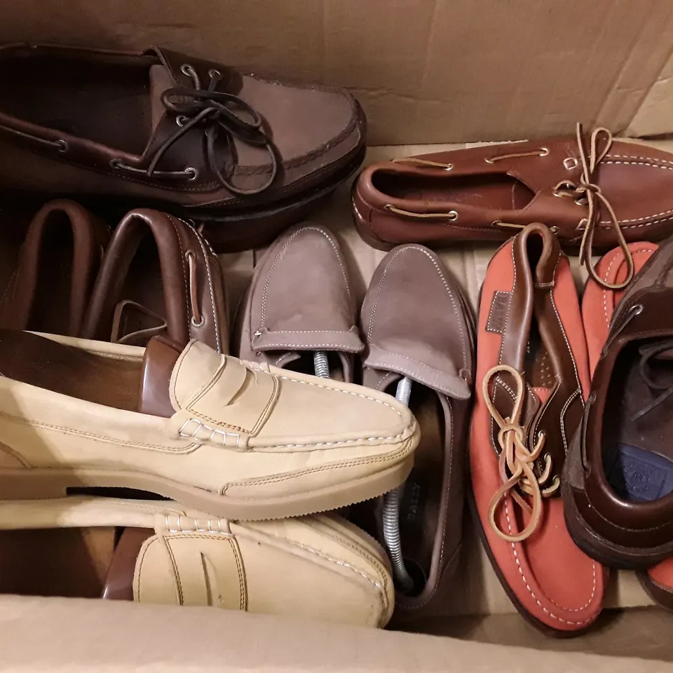 LOT OF 15 ASSORTED PAIRS OF SHOES IN VARIOUS SIZES