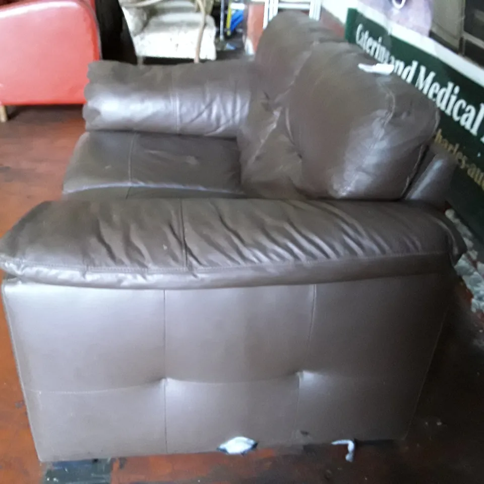 CHOCOLATE 2 SEATER SOFA