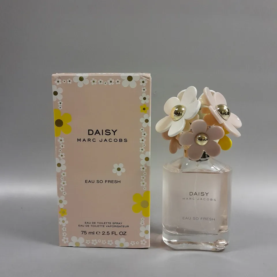 BOXED MARC JACOBS DAISY EAU SO FRESH EAU DE TOILETTE 75ML RRP £79