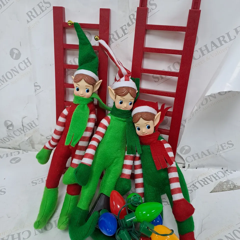 MR. CHRISTMAS MERRY MISCHIEF MAKERS LADDER