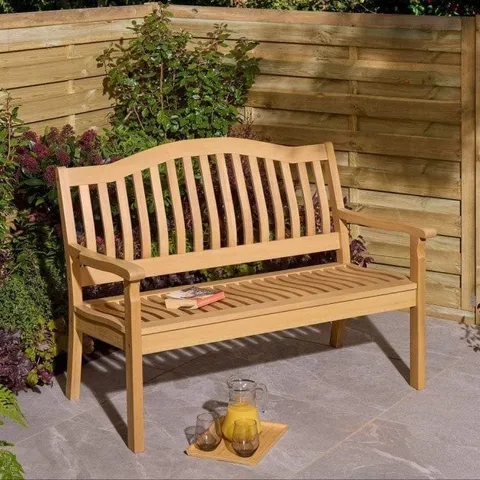 BOXED ROWLINSON HEMSWAY 2 SEAT BENCH