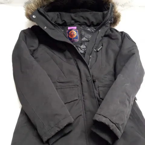 EVEREST EXPLORER SUPERDRY JACKET WITH FAUX FUR HOOD SIZE UNSPECIFIED