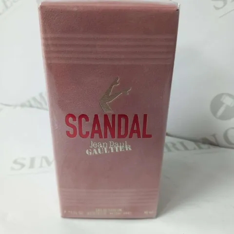 BOXED AND SEALED SCANDAL JEAN PAUL GAULTIER EAU DE PARFUM 30ML