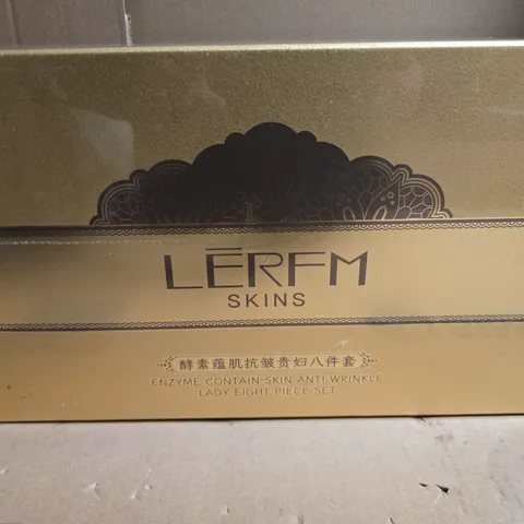 LÉRFM SKINS ENZYME-CONTAINING ANTI-WRINKLE EIGHT-PIECE SET