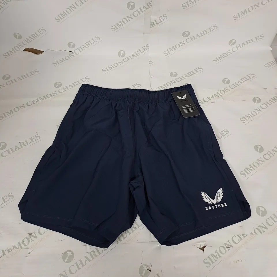 CASTORE WOVEN TRAINING SHORTS SIZE S