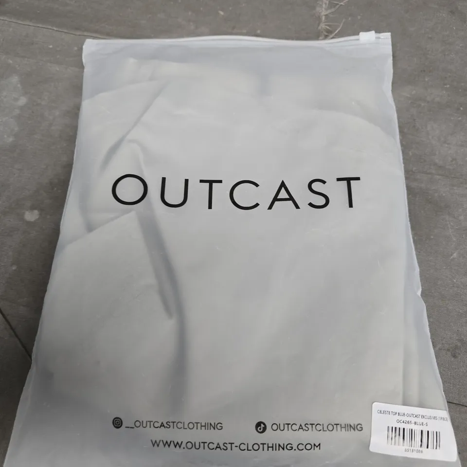 OUTCAST CELESTE TOP BLUE – WOMEN’S TOP, UK SIZE S