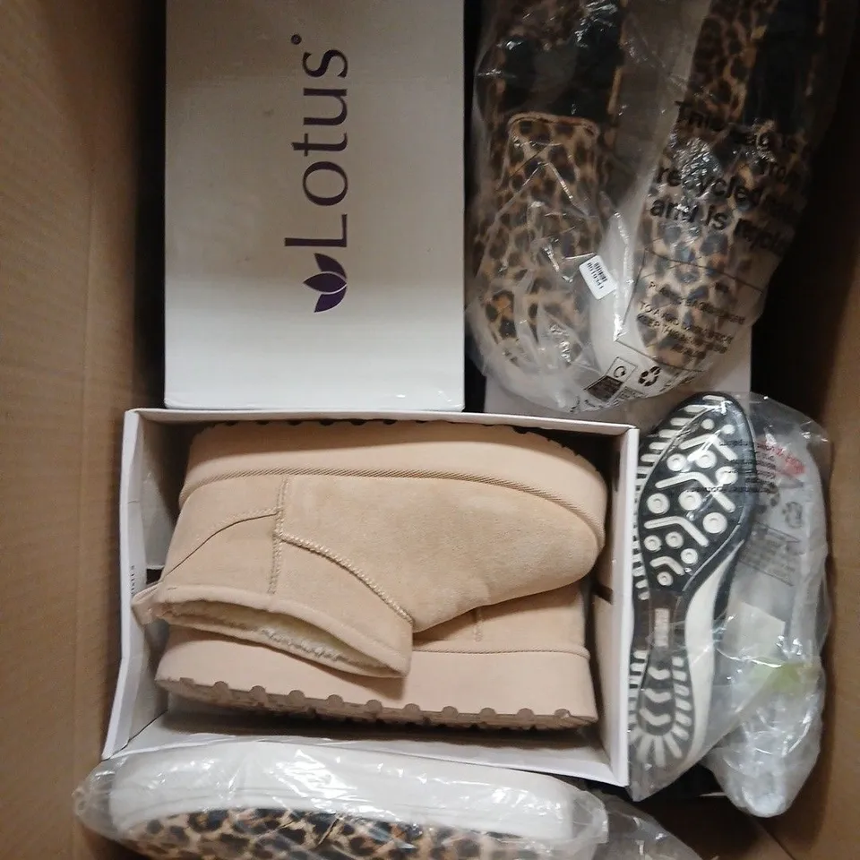 APPROXIMATELY 15 ASSORTED PAIRS OF SHOES IN VARIOUS STYLES & SIZES