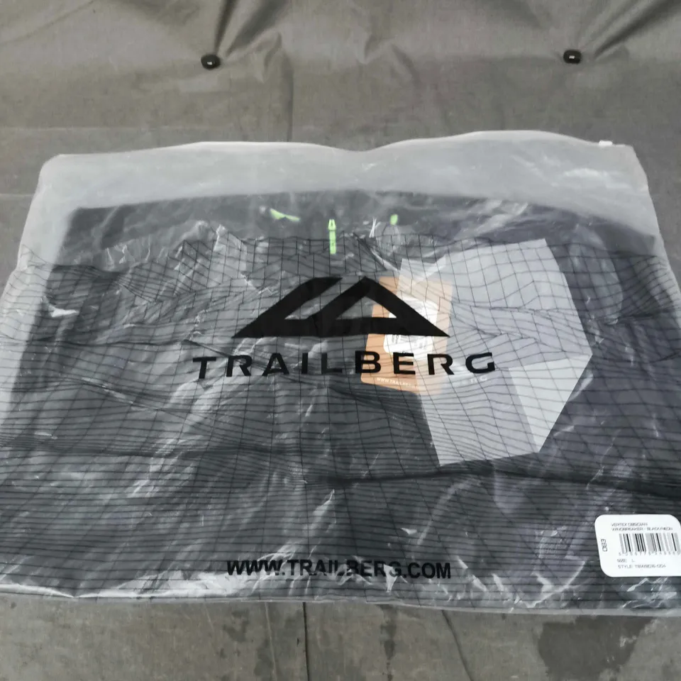 TRAILBERG VERTEX OBSIDIAN WINDBREAKER – BLACK/NEON – UK SIZE L