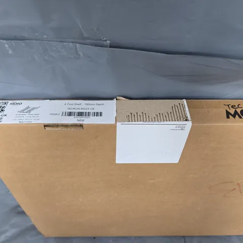 BOXED TEC MOJO 4-POST SHELF 700MM D - COLLECTION ONLY