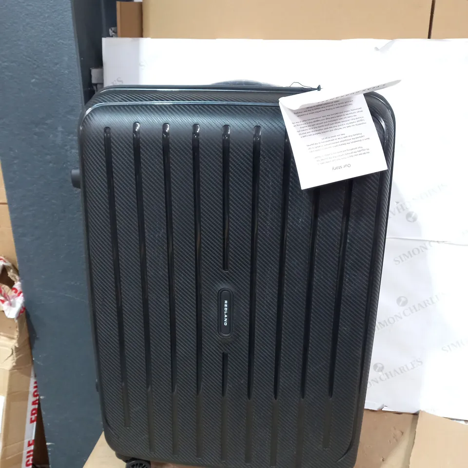 BOXED REDLAND HAMPSTEAD LARGE CASE HARD BLACK RRP £89.99