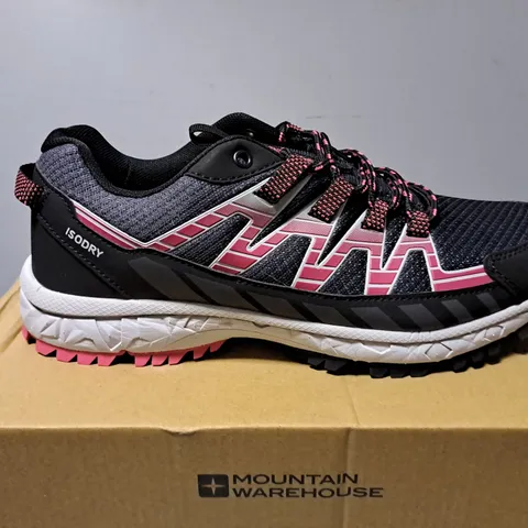 BOXED MOUNTAIN WAREHOUSE LAKESIDE WOMENS TRAIL WATERPROOF RUNNING SHOE - UK 7