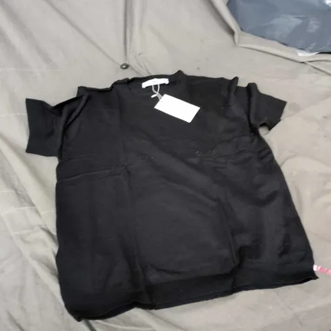 MANGO JERSEY 210 BASIC WOMEN'S TOP – BLACK, XL