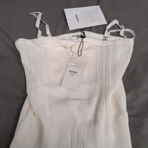 CHANEL MINI CROPPED TOP - SIZE 38