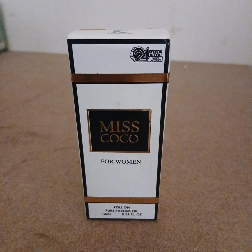 BOXED MISS COCO FOR WOMEN ROLL ON PURE PARFUM OIL 12ML
