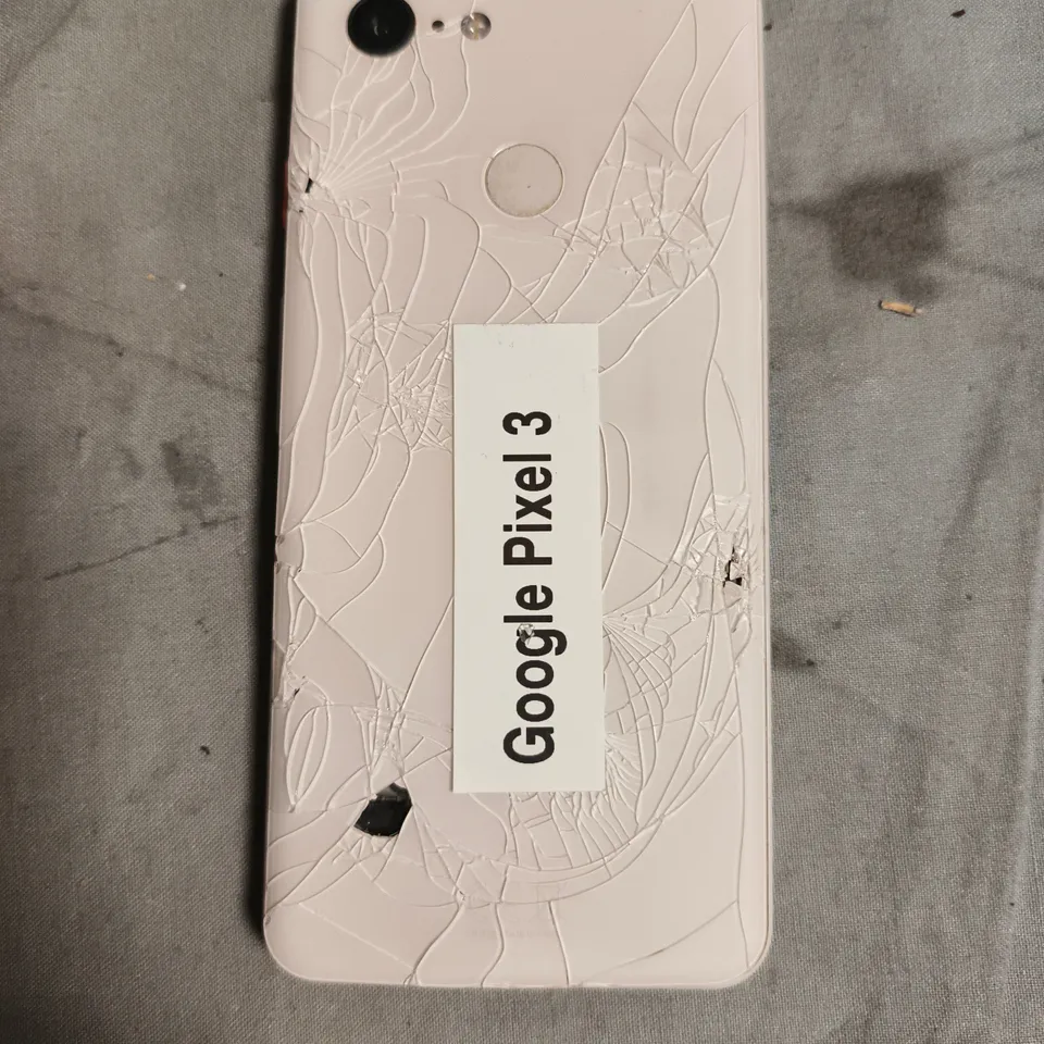 GOOGLE PIXEL 3 MOBILE PHONE IN PINK