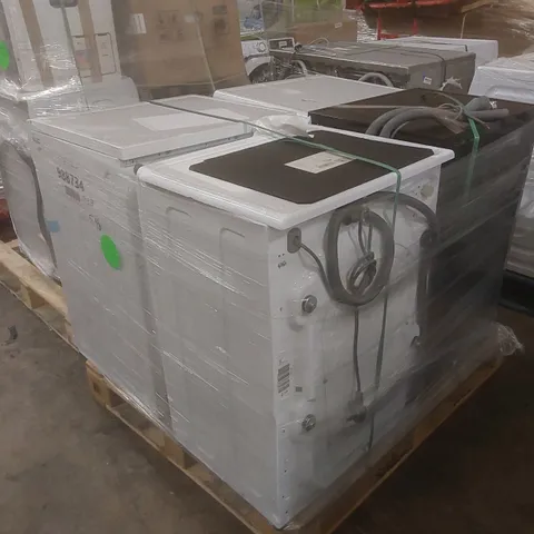 PALLET OF APPROXIMATELY 4 UNPROCESSED RAW RETURN WHITE GOODS TO INCLUDE;