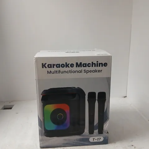 KARAOKE MACHINE MULTIFUNCTIONAL SPEAKER (BOXED)
