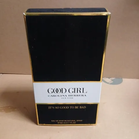 BOXED CAROLINA HERRERA VERY GOOD GIRL EAU DE PARFUM 80ML