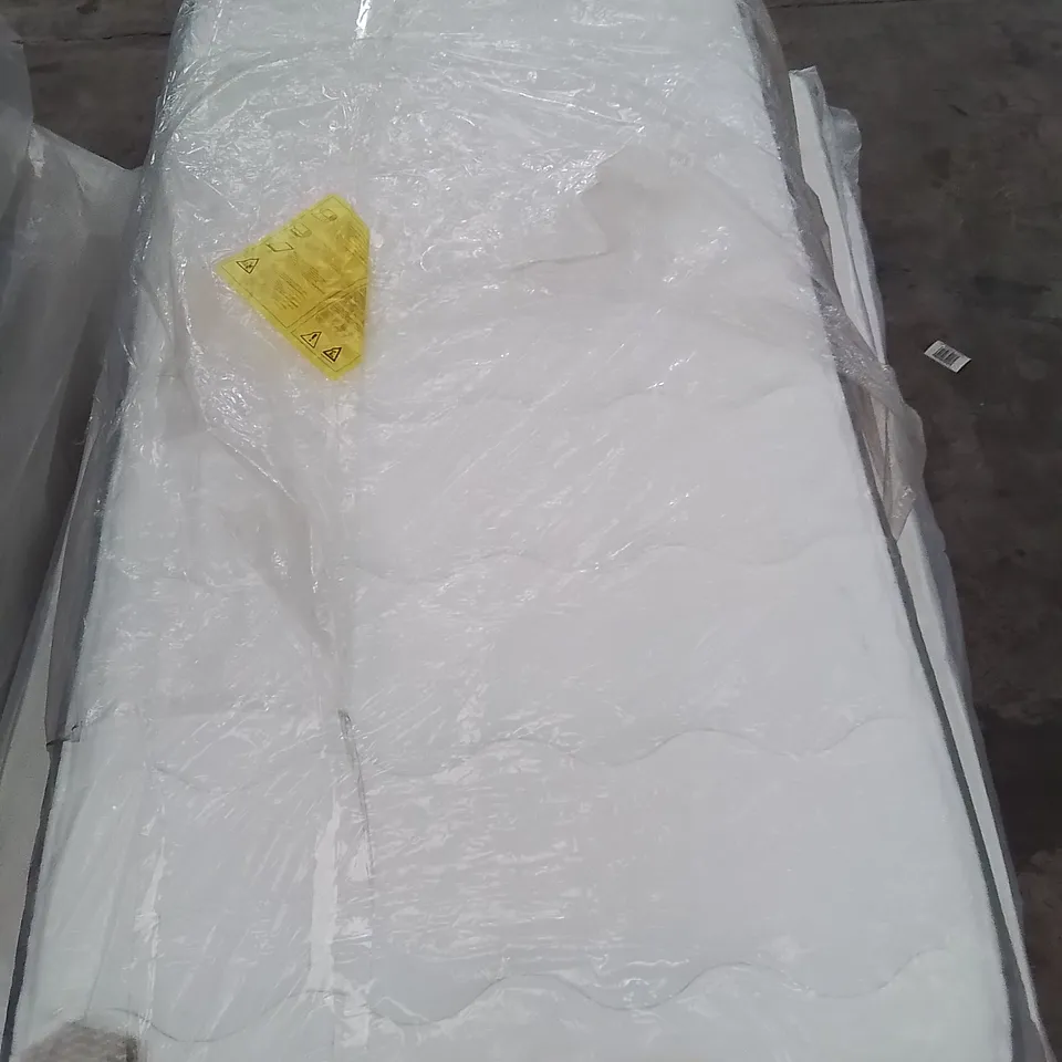 QUALITY BAGGED SALTON 27CM MEDIUM GEL MEMORY FOAM POCKET SPRUNG 90CM SINGLE MATTRESS 