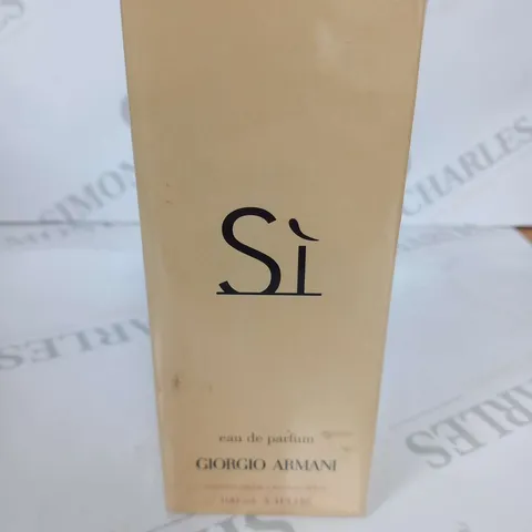 BOXED SI GIORGIO ARMANI EAU DE PARFUM 100ML