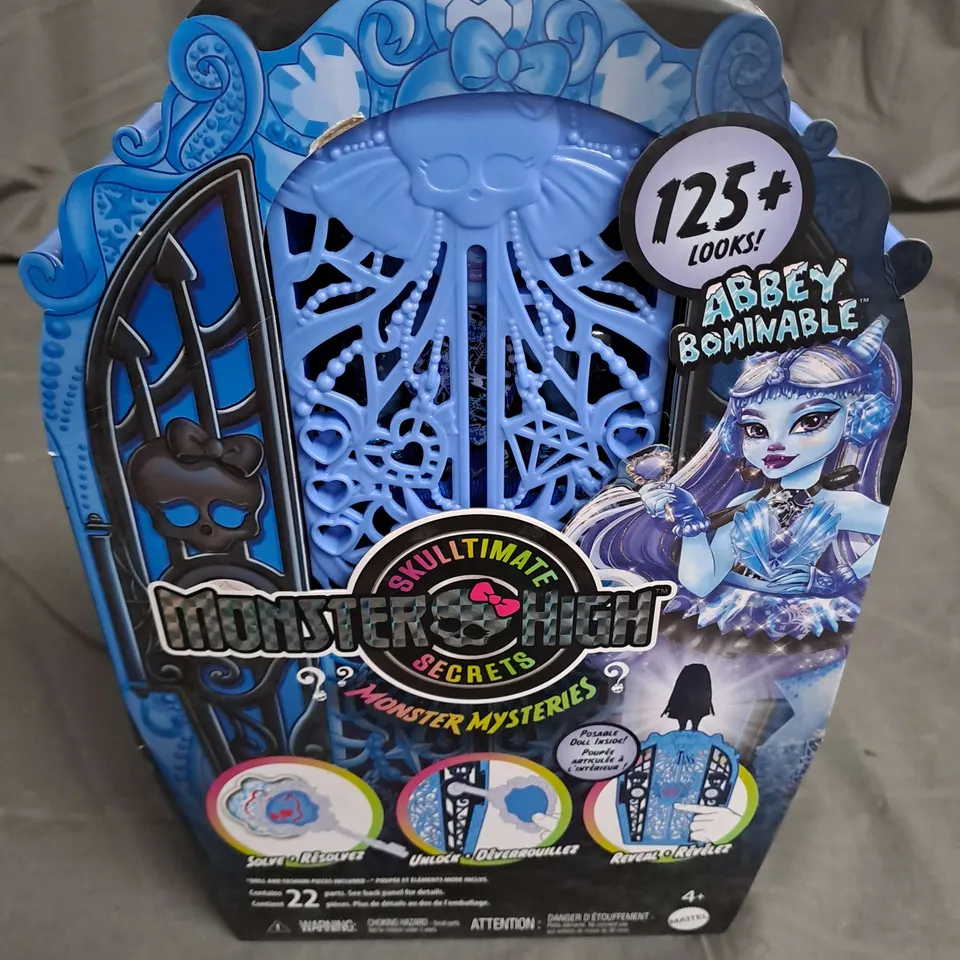 MONSTER HIGH SKULLTIME SECRETS MONSTER MYSTERIES 