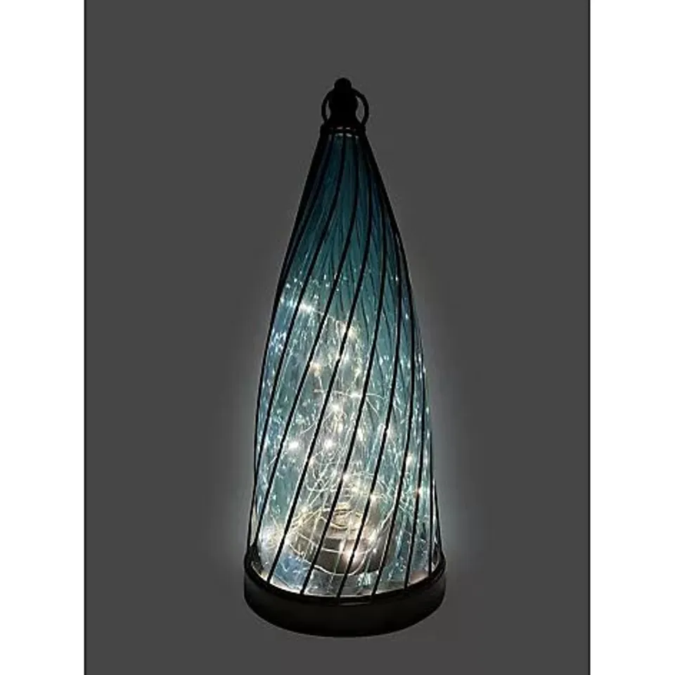 GARDEN REFLECTIONS SPIRAL LANTERN
