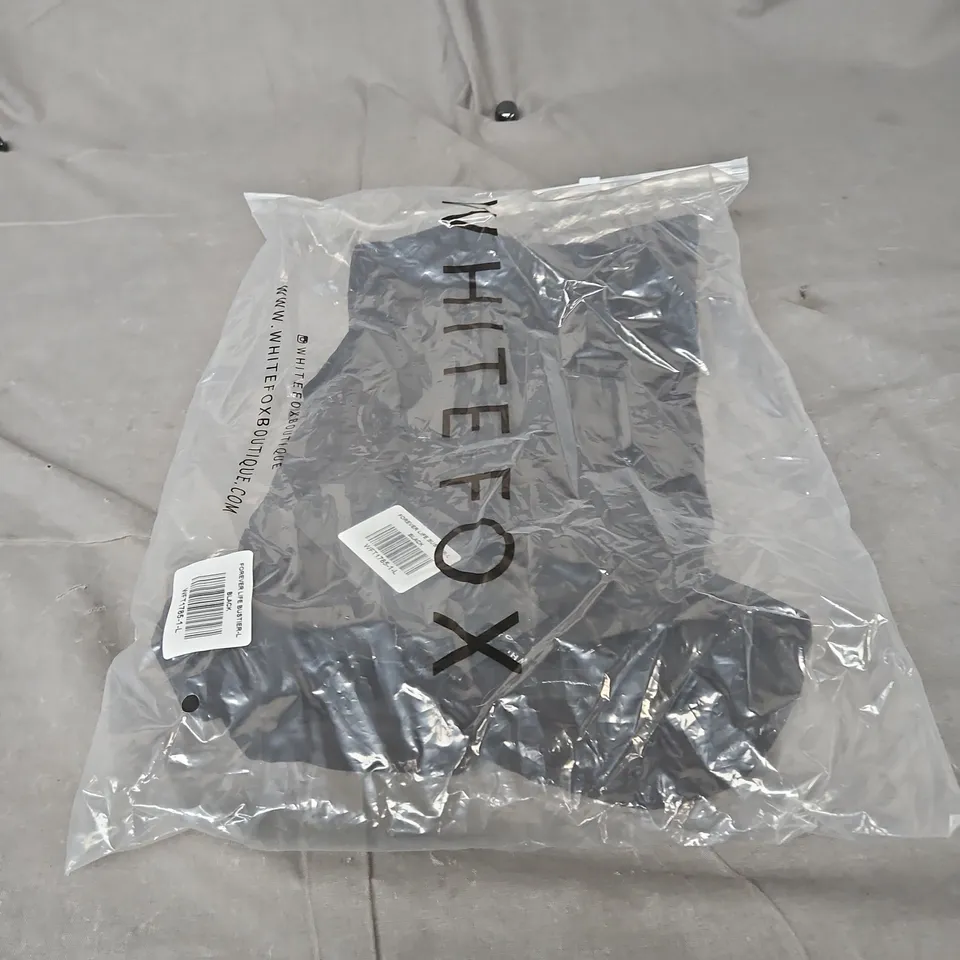 WHITE FOX FOREVER LIFE BUSTIER LARGE BLACK
