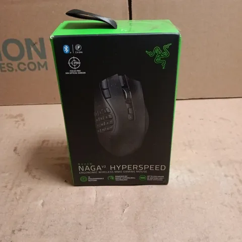 RAZER NAGAV2 HYPERSPEED ERGONOMIC WIRELESS MMO GAMING MOUSE