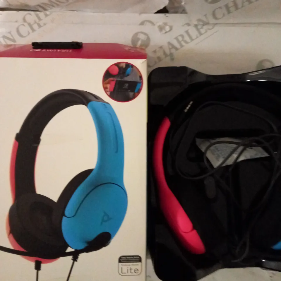 BOXED PDP GAMING LVL40 WIRED STEREO GAMING HEADSET - NINTENDO SWITCH