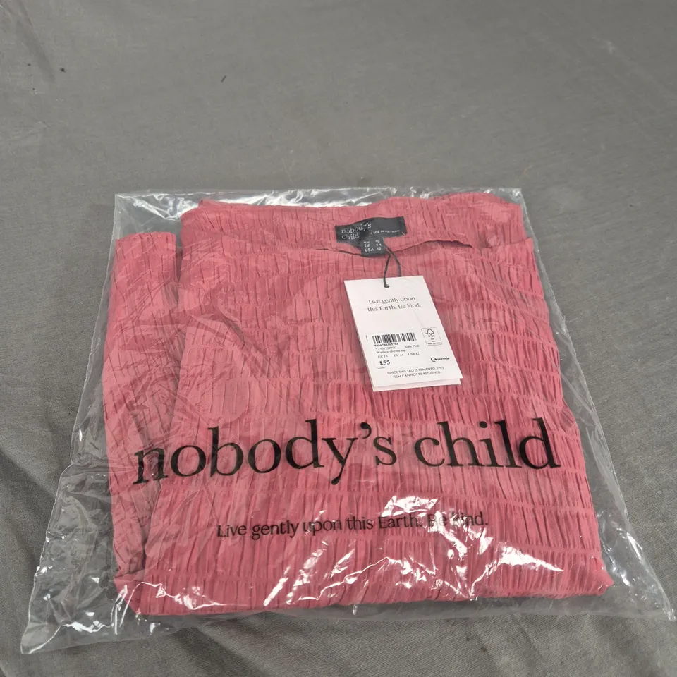 BAGGED NOBODYS CHILD WALLACE SHIRRED TOP - SIZE 16