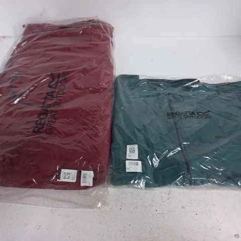 LOT OF 7 BRAND NEW REGATTA ITEMS INCLUDE HADFIELD FLEECES AND STERLING COATS - UNCHECKED SIZES