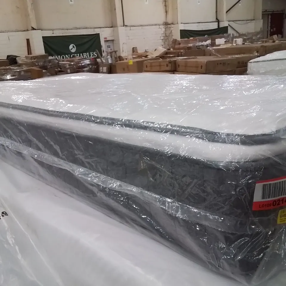 QUALITY BAGGED 25CM ORTHO COOLING MEMORY FOAM POCKET SPRUNG HYBRID SINGLE MATTRESS 