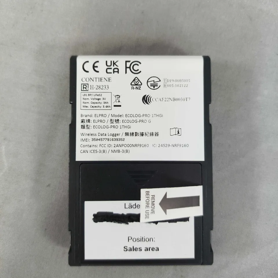 ELPRO ECOLOG-PRO 1THGI WIRELESS DATA LOGGER