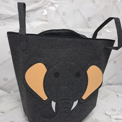 ELEPHANT DESIGNED TOTE BAG