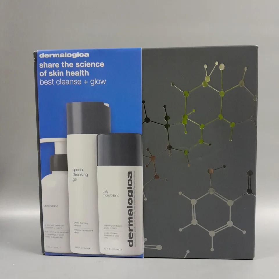 BOXED DERMALOGICA BEST CLEANSE AND GLOW  RRP £110