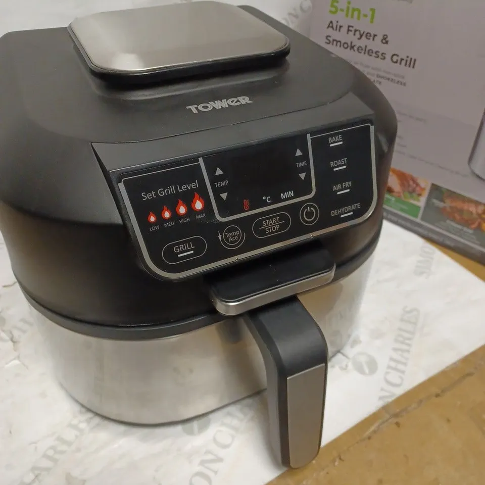 TOWER T17086 VORTX AIR FRYER AND GRILL