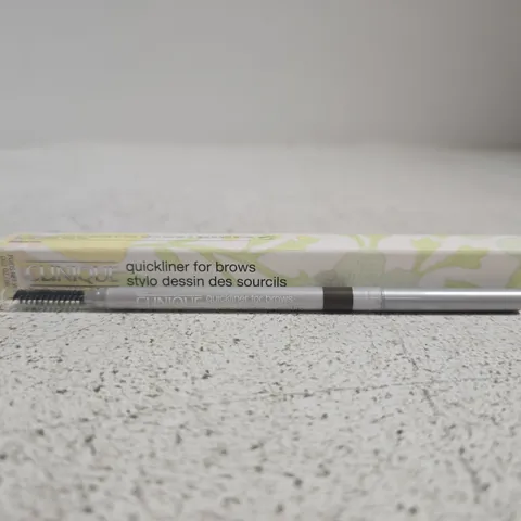 BOXED CLINIQUE QUICKLINER FOR BROWS 03 SOFT BROWN (.06G)