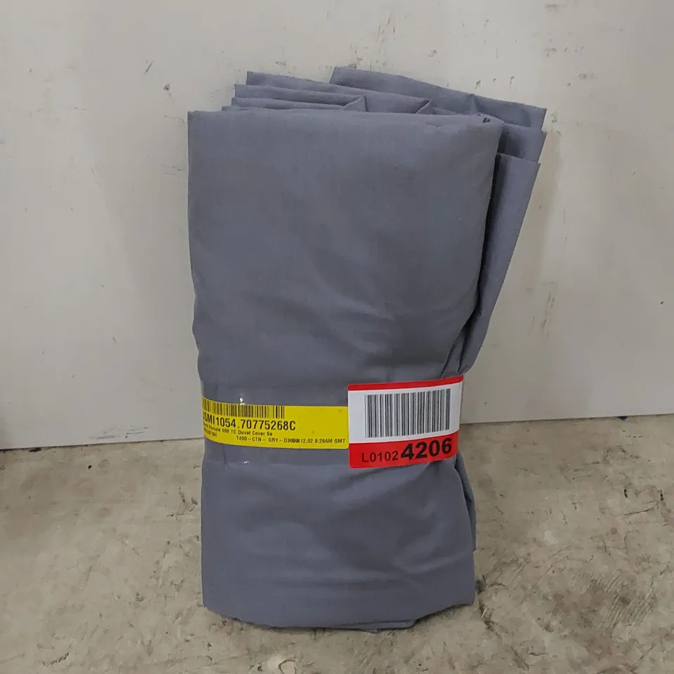 DEYRA PERCALE 400 TC DUVET COVER SET // SIZE UNSPECIFIED