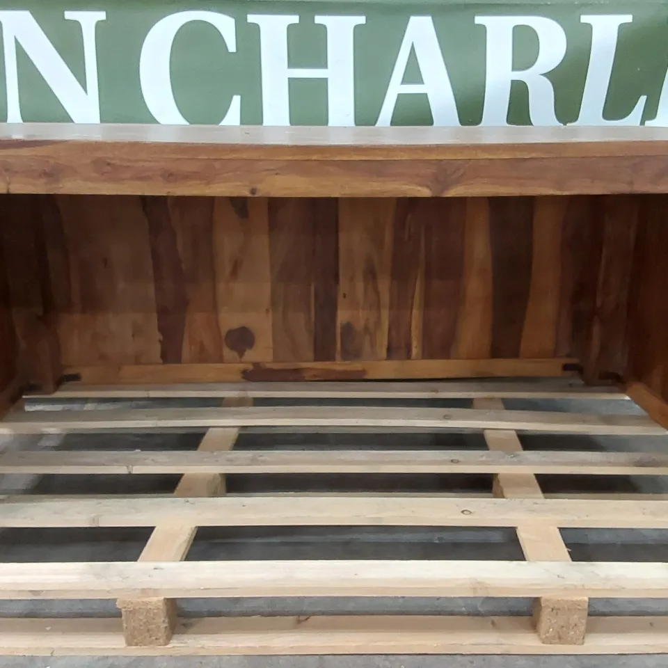 LARGE SOLID WOOD DESK 