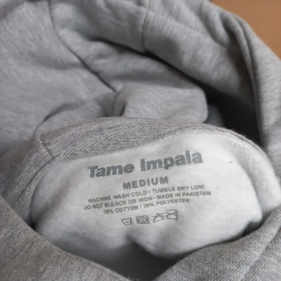 TAME IMPALA HOODIE – MEDIUM, GREY