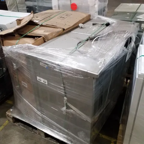 PALLET OF APPROXIMATELY 4 UNPROCESSED RAW RETURN WHITE GOODS TO INCLUDE