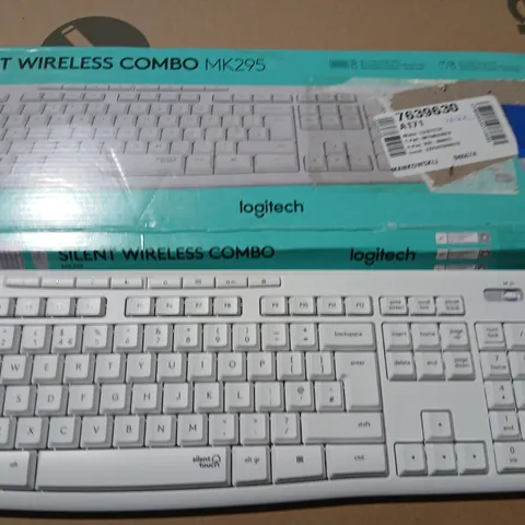 LOGITECH SILENT WIRELESS KEYBOARD & MOUSE COMBO MK295 – BOXED